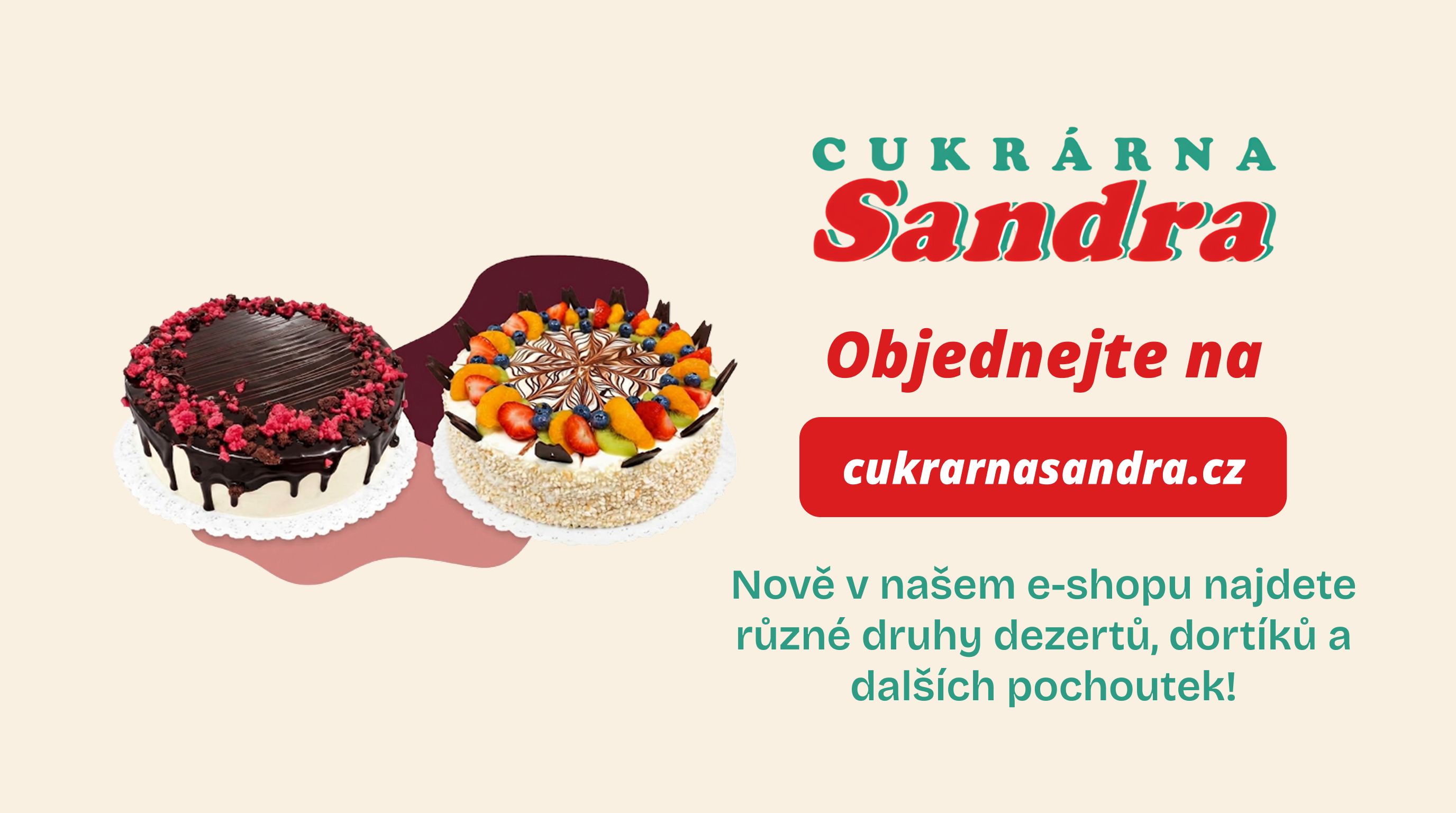 E-shop Cukrárna Sandra